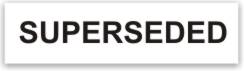 Superseded Stamp